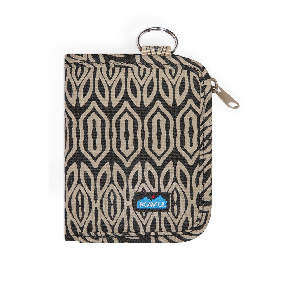 2607 Zippy Wallet Bi Fold Zip Clutch With Removable Coin Pouch - Dark